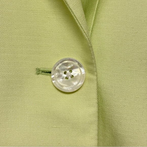 BANANA REPUBLIC HOURGLASS (NWT ITALIAN VISCOSE-LINEN BLAZER Sz 12 - Picture 7 of 16